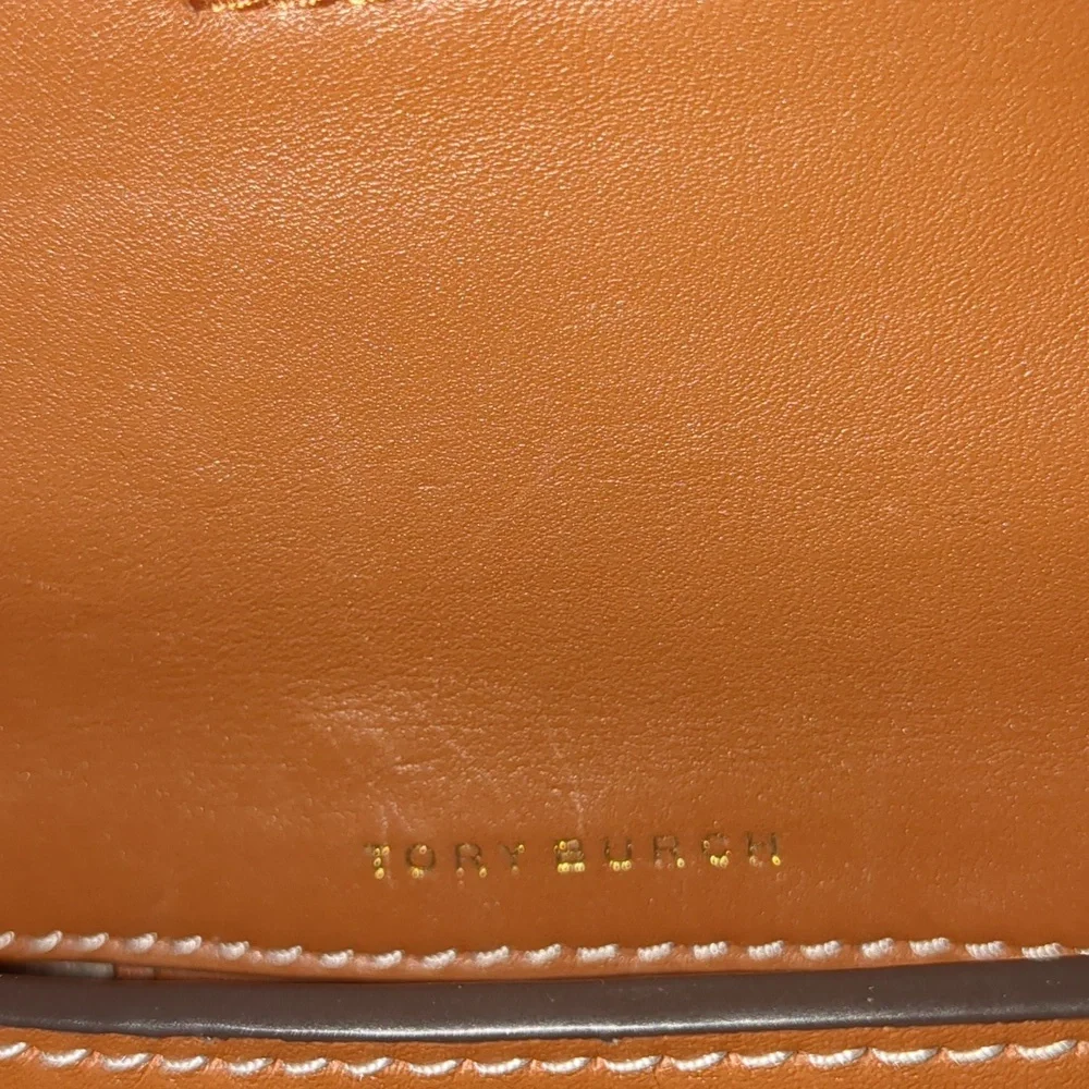Tory Burch Brown Leather Crossbody Bag - Picture 8 of 10